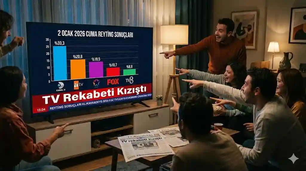 TV Rekabeti Kızıştı: 2 Ocak 2026 Cuma Reyting Sonuçları
