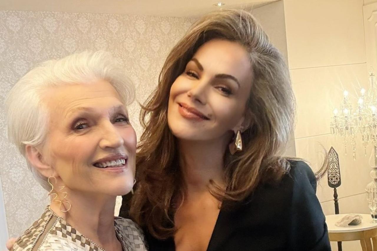 Maye Musk İstanbul'da: Tülin Şahin'le Süper Modeller Buluşması