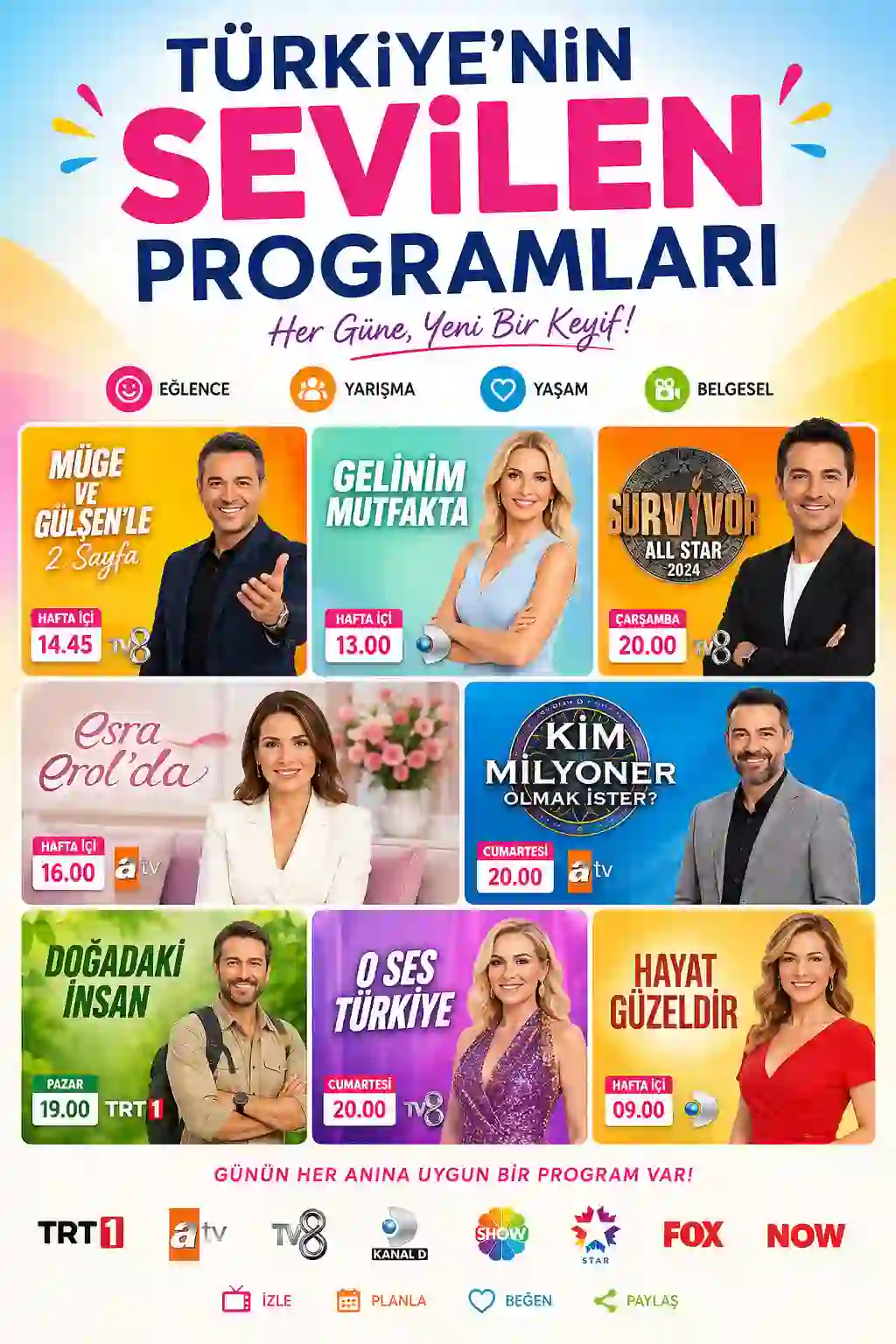 TV Programları Afişi